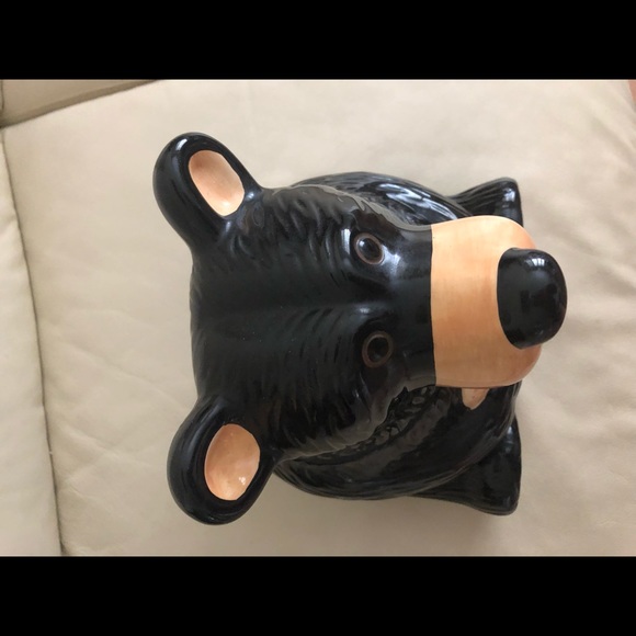 BEARFOOTS  CERAMIC  COOKIE JAR - Picture 10 of 14